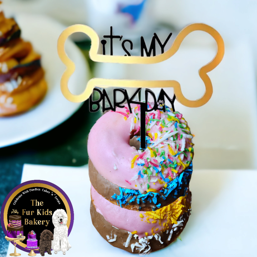 It's My Barkday - Cake Topper : Acrylic/Plastic