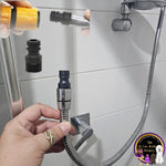 Dog soap shampoo grooming gun with Smiley Dog shampoo and conditioner with shower attachment