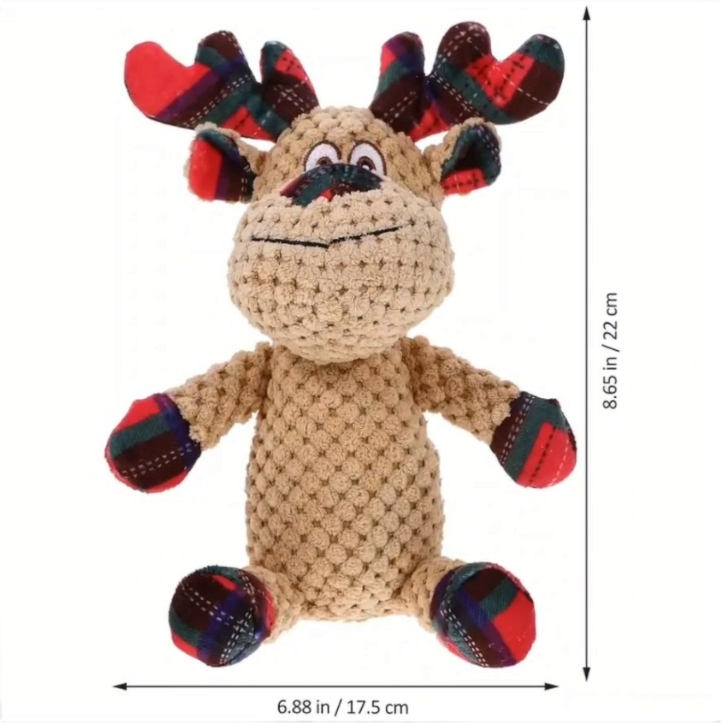 Dog Christmas Reindeer Toy