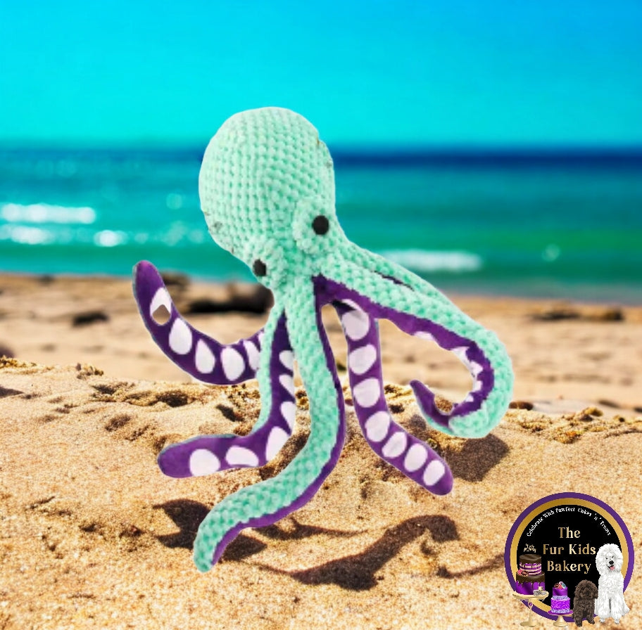 Octopus dog toy