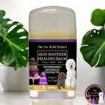 Organic healing balm for dogs. Hot Spot cream. Hot Spot balm. Dog wound care. Anti-inflammatory dog balm - The Fur Kids Bakery Logo