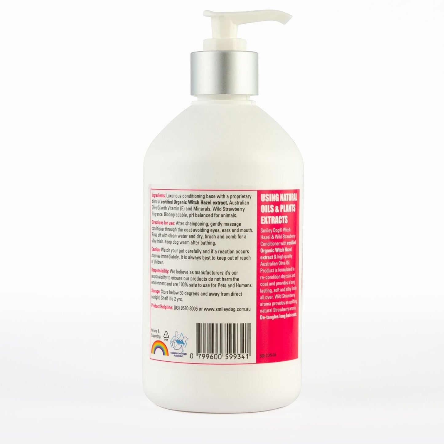 Organic Witch Hazel & Strawberry - Smiley Dog
