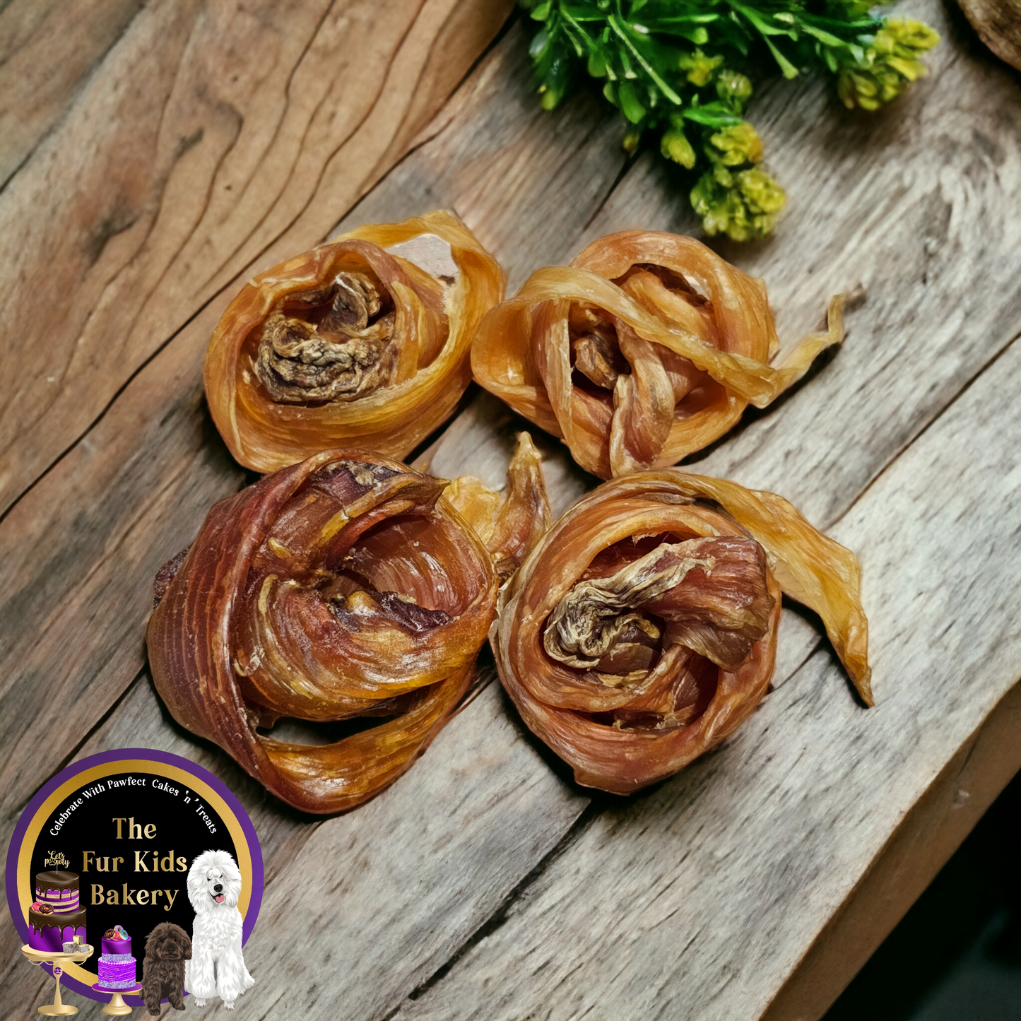 Veal Tendon Scrolls