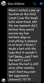 Tough Balls ( Durable, Bite Resistant )