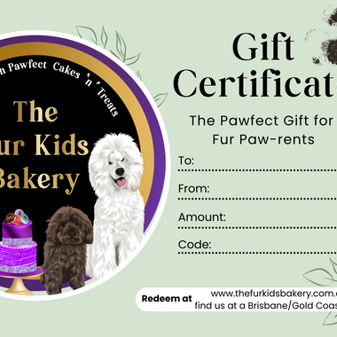 The Fur Kids Bakery Gift Card