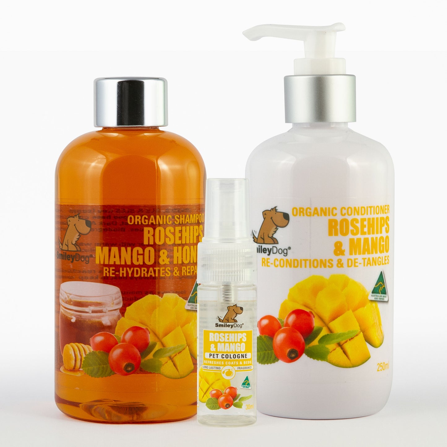 Organic Rosehip, Mango & Honey TRIO (preorder)